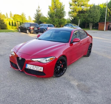 Alfa Romeo Giulia cena 97500 przebieg: 112000, rok produkcji 2018 z Lublin małe 92